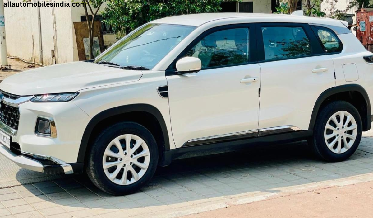Maruti Suzuki Grand Vitara 2026 का फ्रंट डिजाइन LED हेडलाइट्स और स्टाइलिश ग्रिल के साथ