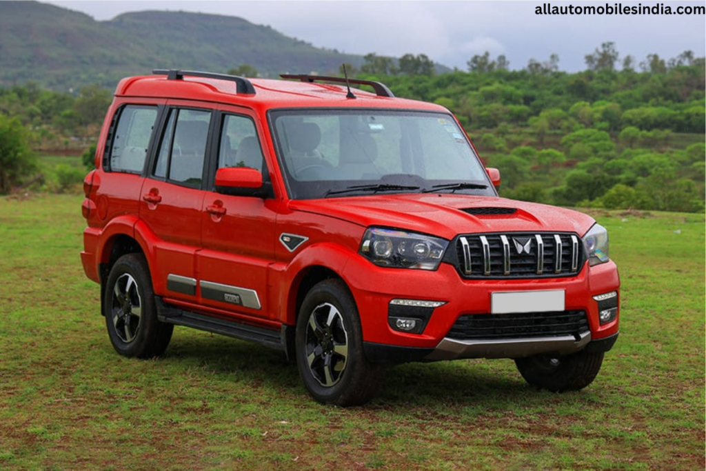 Mahindra Scorpio S11 2026 side profile with alloy wheels