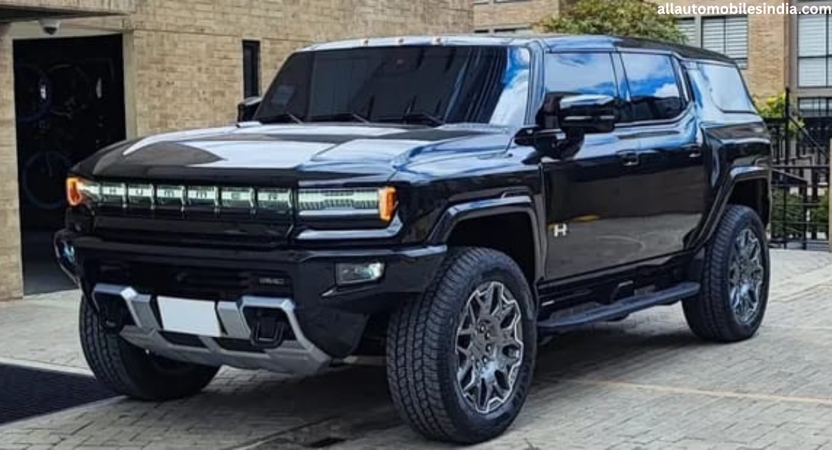 GMC Hummer EV 2026 side profile showing large wheels and rugged body